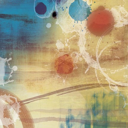 Framed Tie Dye A Print