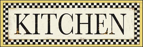 Framed Kitchen Print