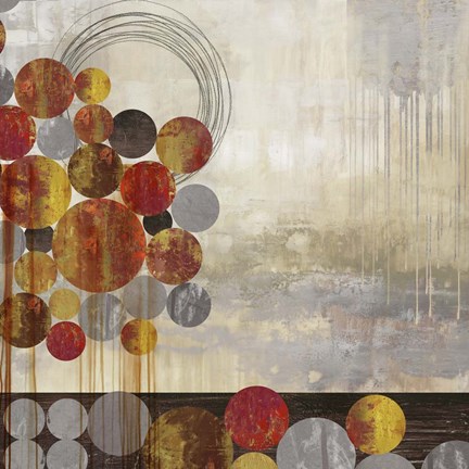 Framed Sphere Scape Print