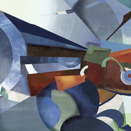 Framed Prism I Print