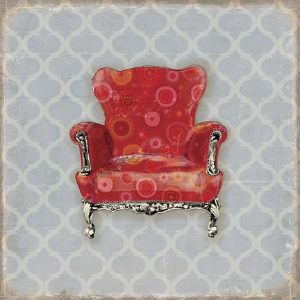 Framed Bergere IV Print