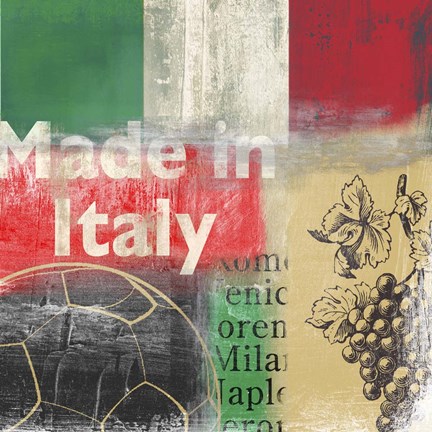 Framed Italy Print
