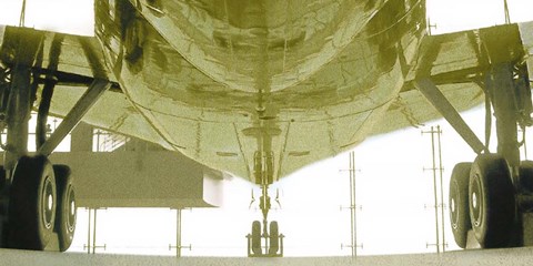 Framed Aeronautical V Print