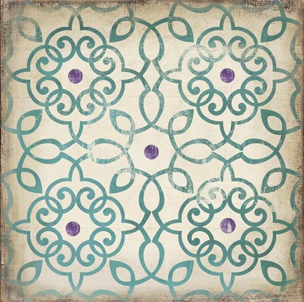 Framed Murale III Print