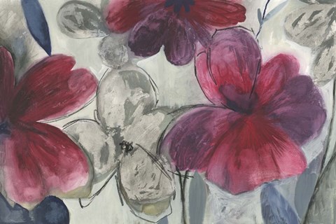 Framed Cartagena Floral Print