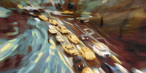 Framed Velvet Highway Print