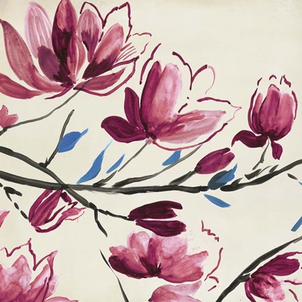 Framed Primavera I Print