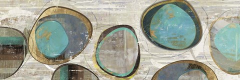 Framed Stem Speckled I Print