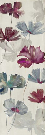 Framed Ruffled Petals I Print