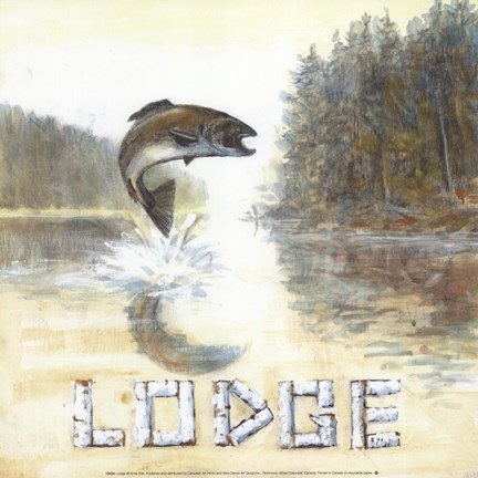 Framed Lodge Print