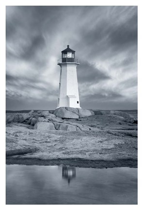Framed By the Sea I Print