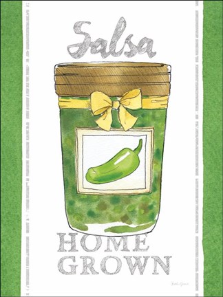 Framed Canning Kitchen VII Print