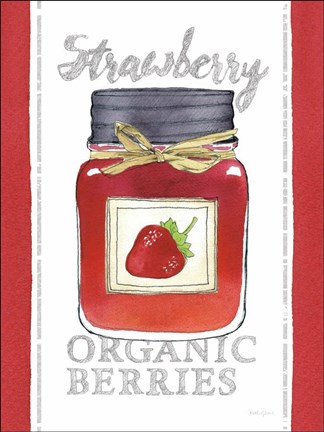 Framed Canning Kitchen V Print