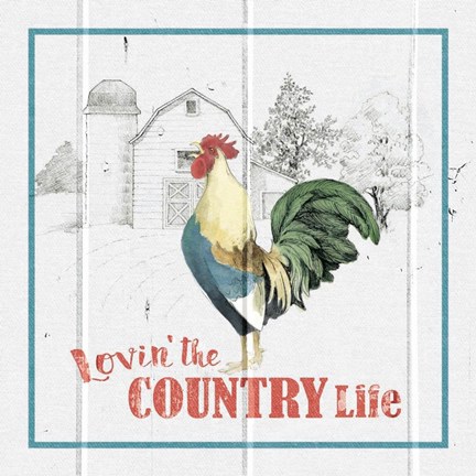 Framed Farm To Table VI Print