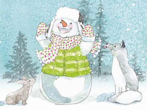 Framed Polar Cap Friends IV Print