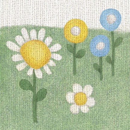 Framed Americana Garden III Print