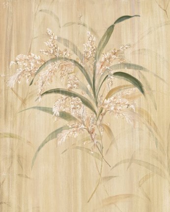 Framed Bamboo Blossoms Print