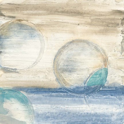 Framed Circles in Time IV Print