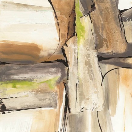 Framed Limestone I Print