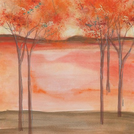 Framed Mountain Meadow II Print