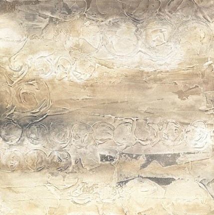 Framed Circular Horizon II Print