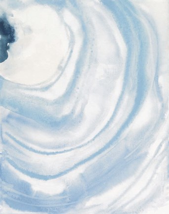 Framed Watercolor Geode X Print