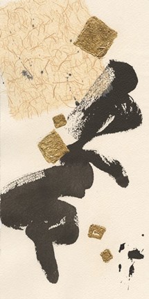 Framed Gilded Collage II Print