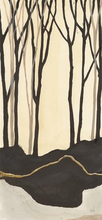 Framed Silhouette IV Print