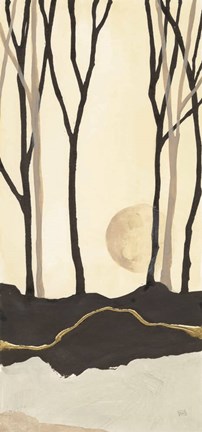 Framed Silhouette III Print