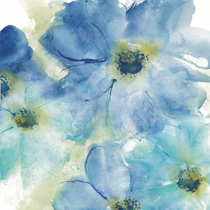 Framed Seashell Cosmos I White Print