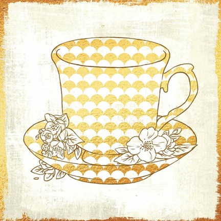 Framed Darjeeling White Tea Print