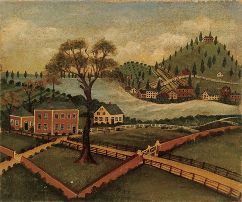 Framed Going to Town Print