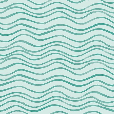 Framed Tropical Fun Pattern I Print