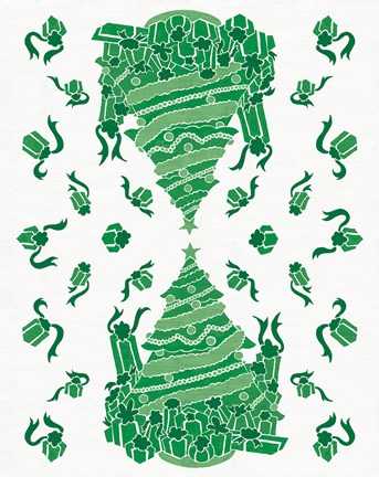 Framed Christmas Otomi IV Print