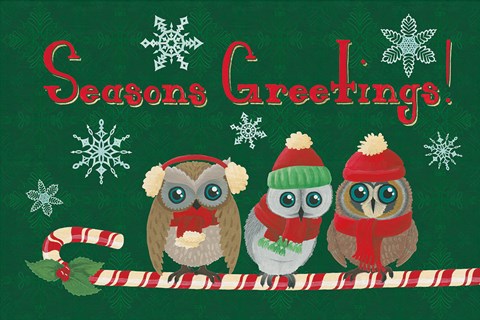 Framed Christmas Parliament IV Print