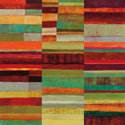 Framed Fields of Color VII Print