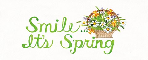 Framed Spring Panel IV Print