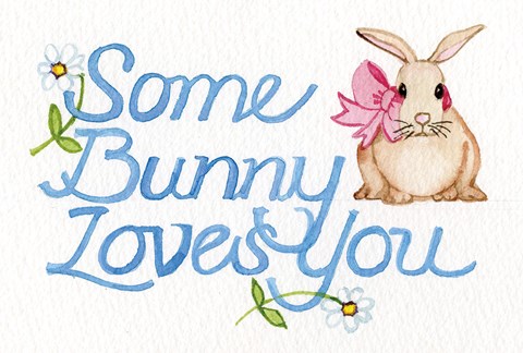 Framed Spring Saying II Print