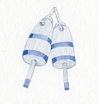 Framed Coastal Icon IV Print