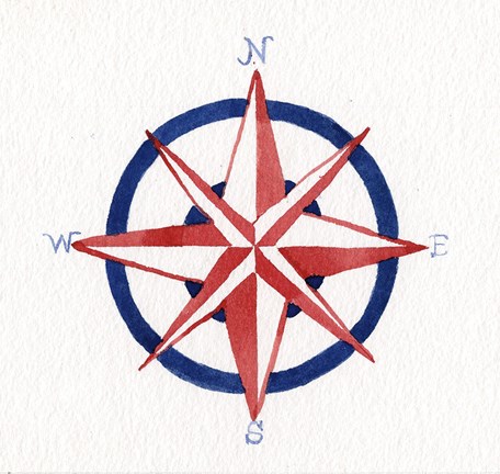 Framed Coastal Icon II Print