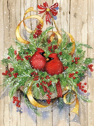 Framed Seasons Greetings Print