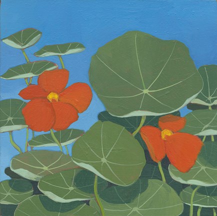 Framed Happy Day I Print