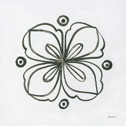 Framed Patterns of the Amazon Icon XIII Print