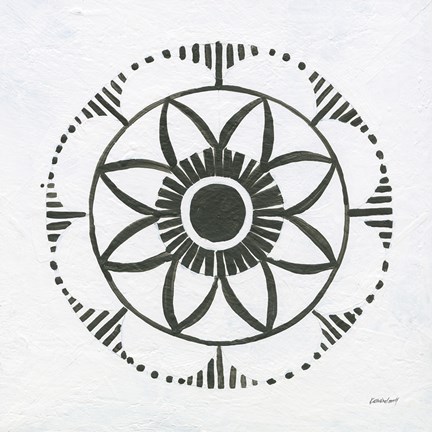 Framed Patterns of the Amazon Icon VII Print