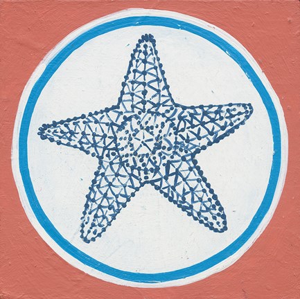 Framed Summer Shells IV Print