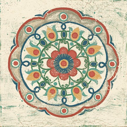 Framed Lakai Circle IV Neutral Print