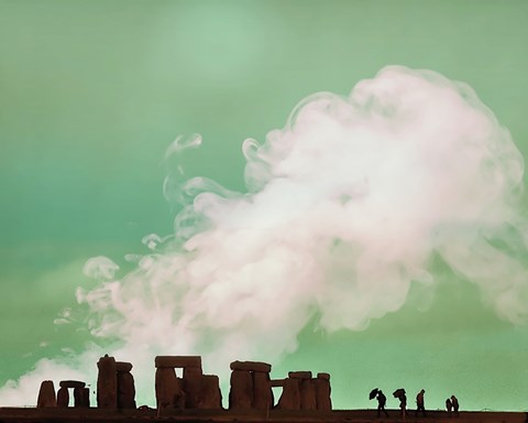 Framed Into the Storm Print