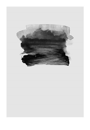 Framed Grey II Print