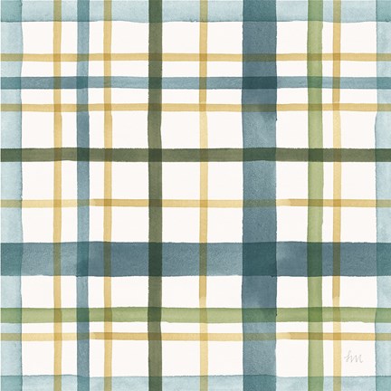 Framed Holiday Garden Pattern VIII Print