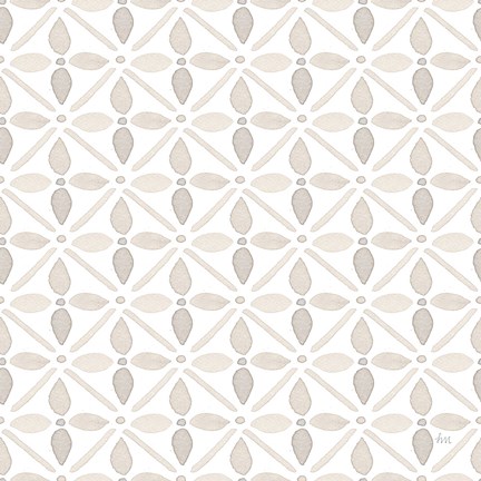 Framed Garden Getaway Pattern XIIB Print